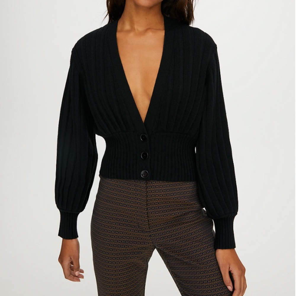 Wilfred black cardigan